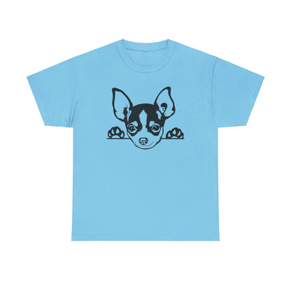 Peeking Chihuahua, Pure Cuteness - T-Shirt