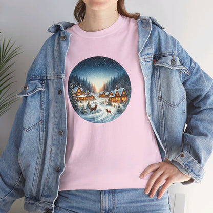 Magical Snowy Night - T-Shirt