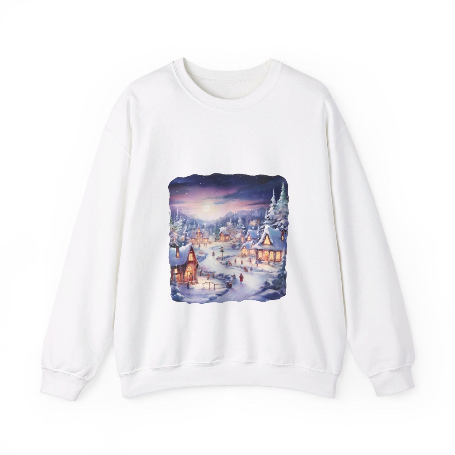 Snowy Christmas Village 3 - Sweatshirt