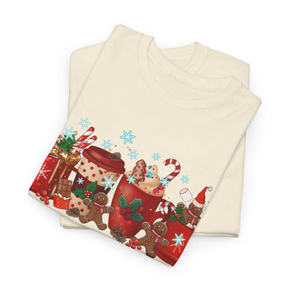 Christmas Cocoa & Gingerbread Delight - T-Shirt