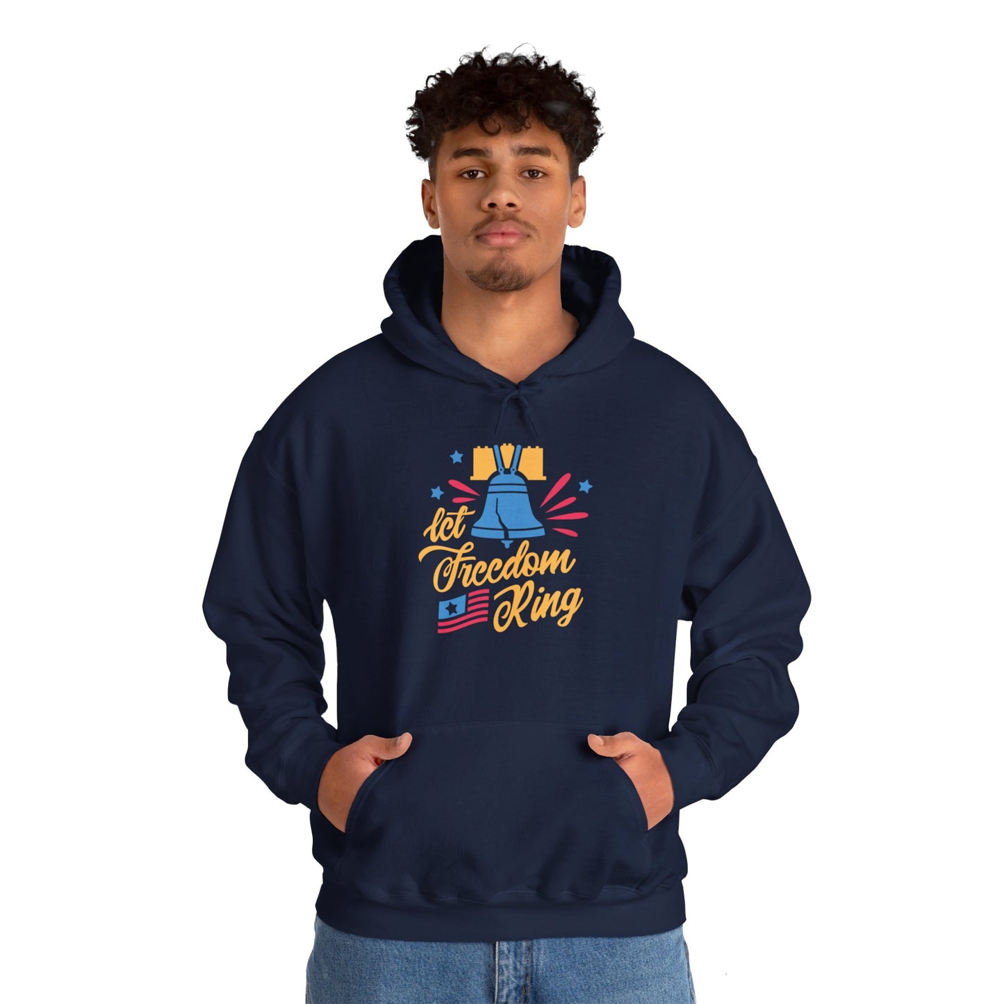 Let Freedom Ring Across the Land - Hooded Sweatshirt