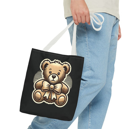 Teddy Bear with a bow - Tote Bag