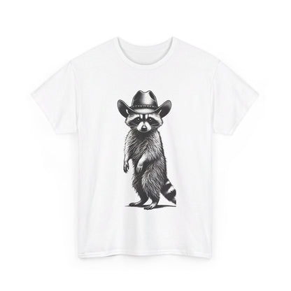 Raccon With cowboy hat - T-Shirt