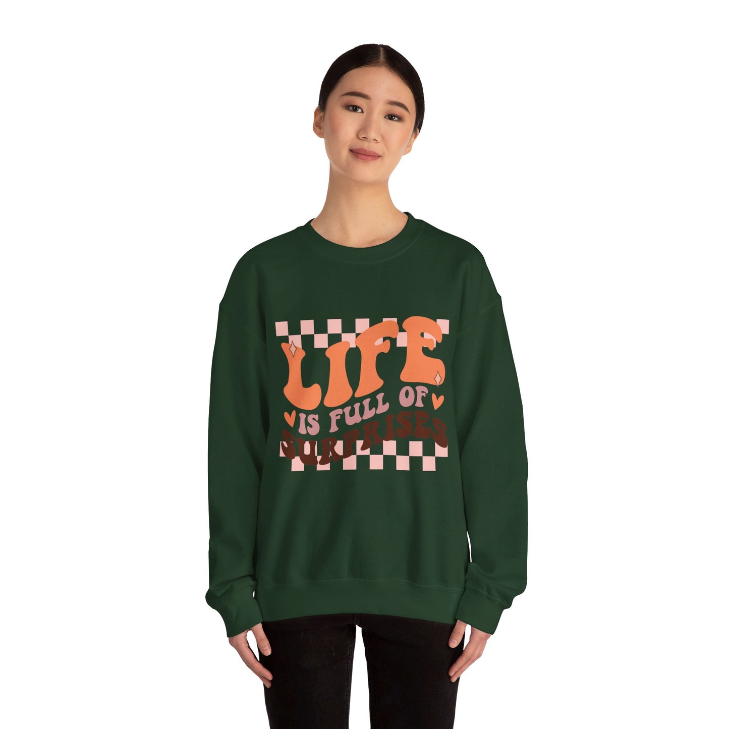 Life Is Full Of Surprises - Crewneck Sweatshirt