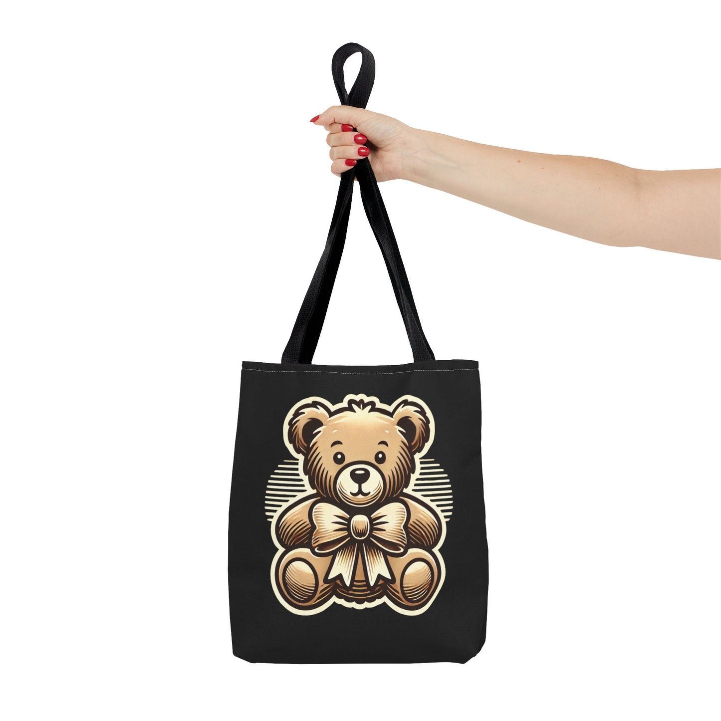 Teddy Bear with a bow - Tote Bag