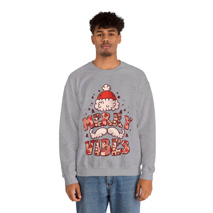 Merry Vibes - Crewneck Sweatshirt