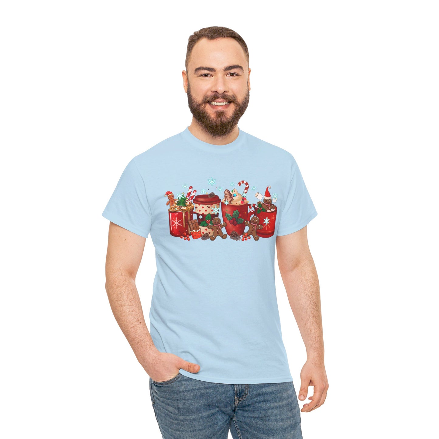 Christmas Cocoa & Gingerbread Delight - T-Shirt