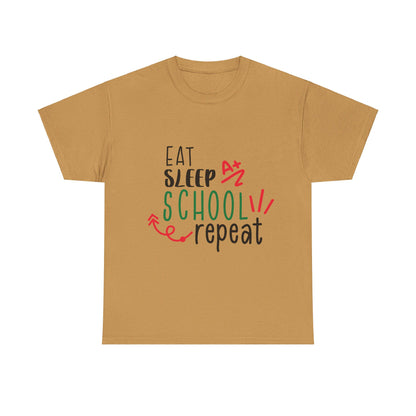 Eat Sleep School Repeat T-Shirt