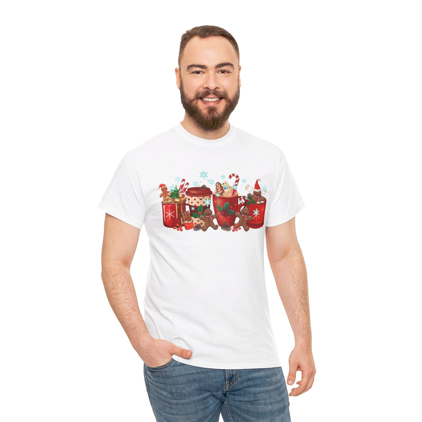 Christmas Cocoa & Gingerbread Delight - T-Shirt