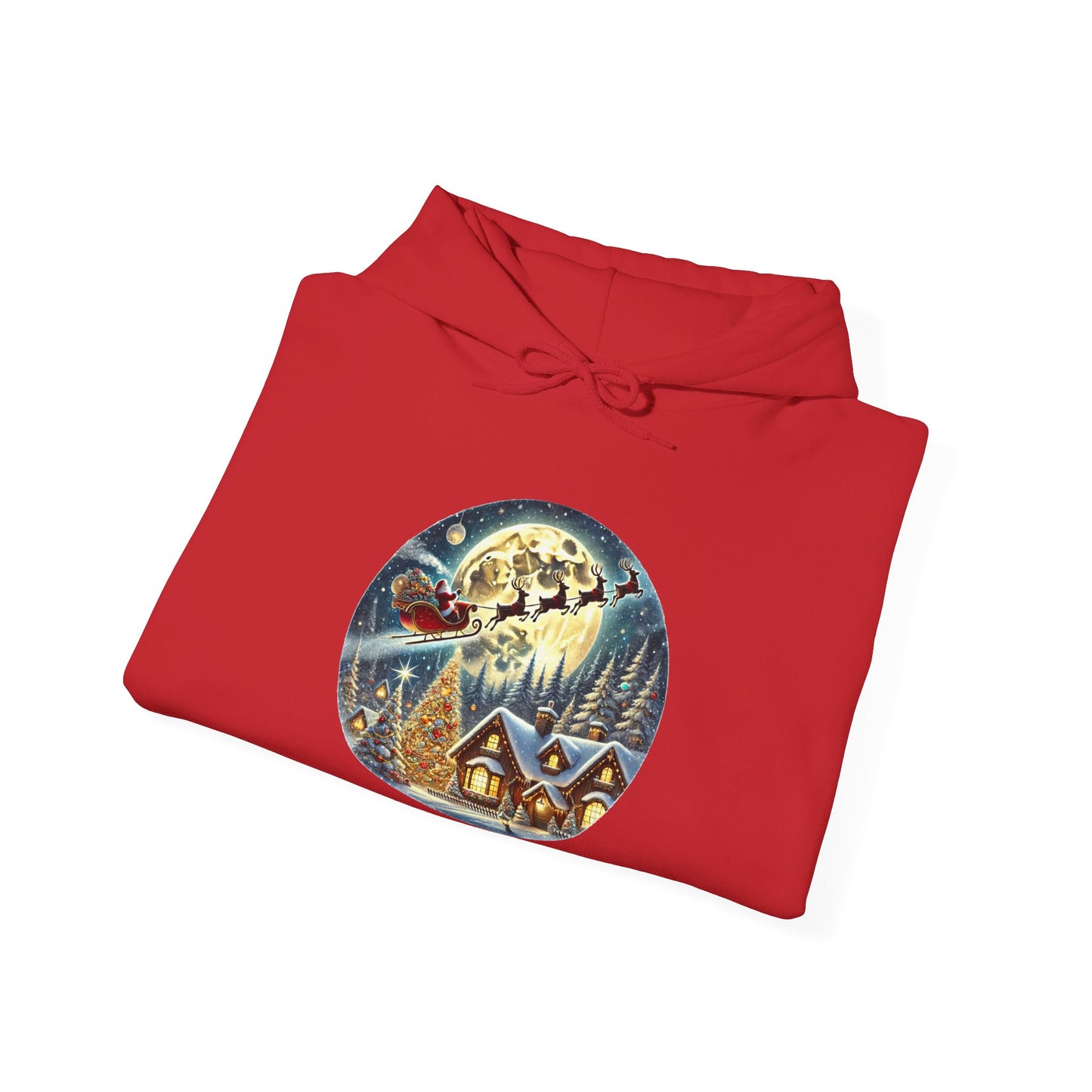 Santa's Midnight Journey - Hooded Sweatshirt