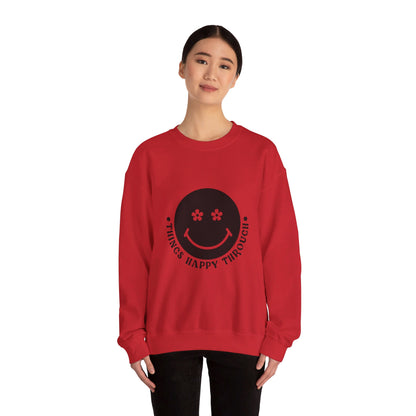 Things Happy Through - Crewneck Sweatshirt