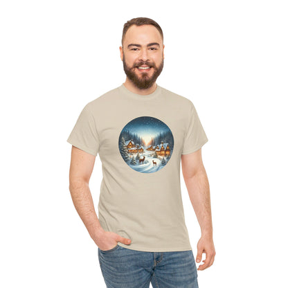 Magical Snowy Night - T-Shirt