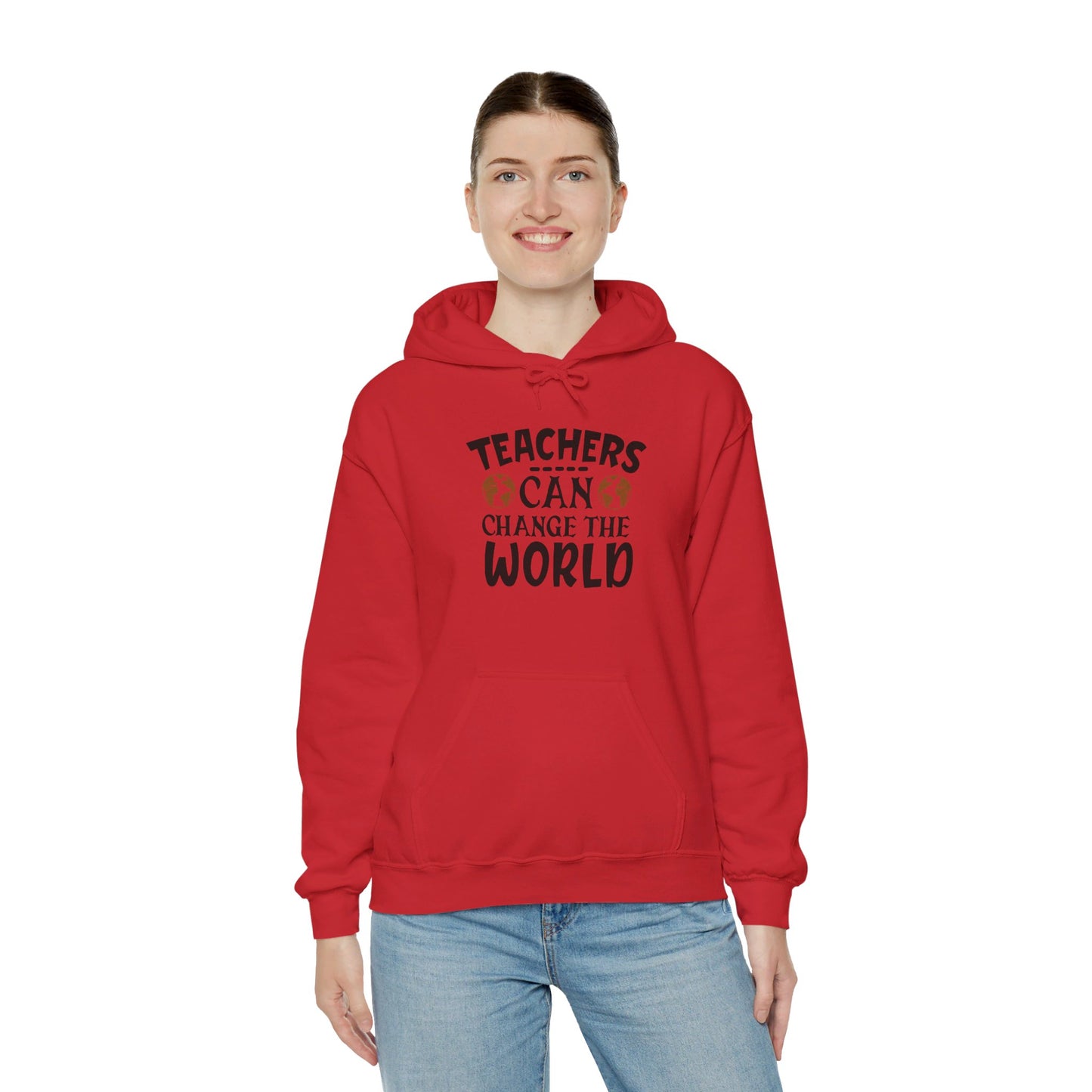 Teachers Change the World Every Day - Hooded Sweatshirt