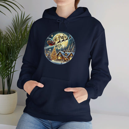 Santa's Midnight Journey - Hooded Sweatshirt