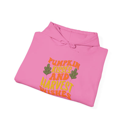 Kisses of Pumpkin, Wishes for Harvest - Hooded Sweatshirt