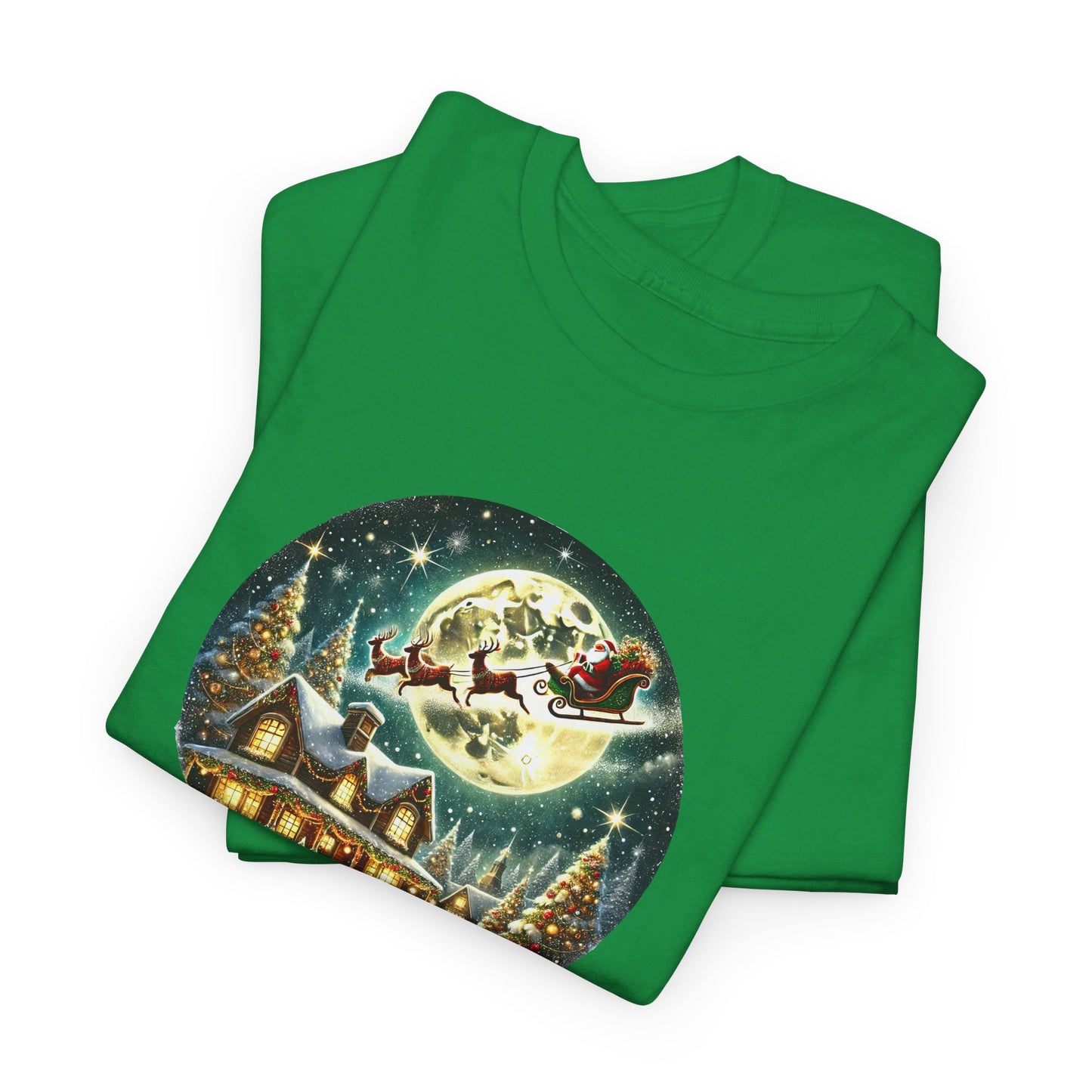 Festive Santa Christmas Village - T-Shirt