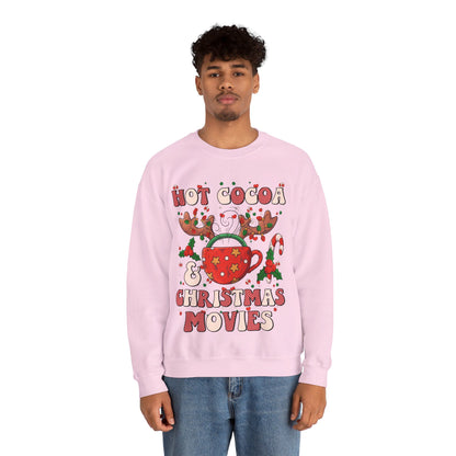 Hot Cocoa Christmas Movies - Crewneck Sweatshirt