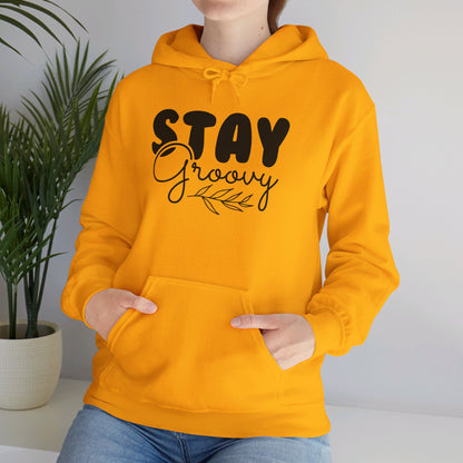 Stay Groovy - Hooded Sweatshirt