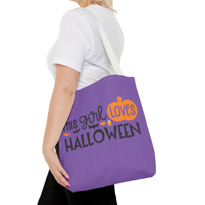 This Girl Loves Halloween - Tote Bag