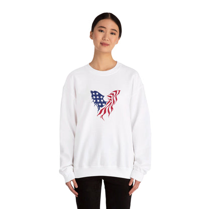 4th Of July Eagle - Crewneck Sweatshirt