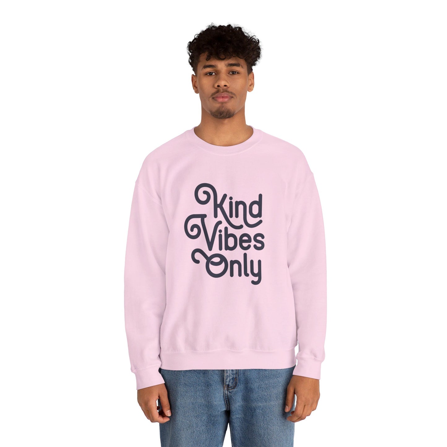 Kind Vibes Only - Crewneck Sweatshirt