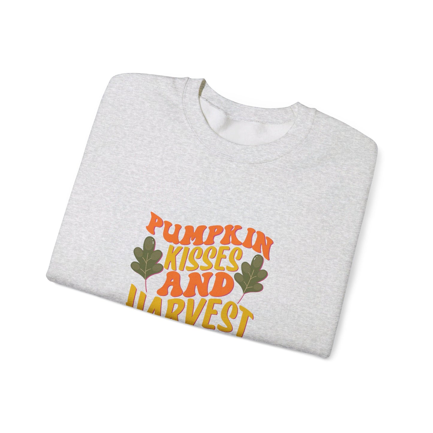 Pumpkin Kisses And Harvest Wishes - Sweatshirt