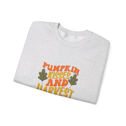 Pumpkin Kisses And Harvest Wishes - Sweatshirt