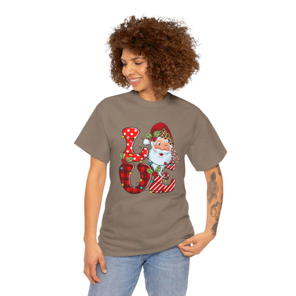 Festive Santa LOVE - T-Shirt