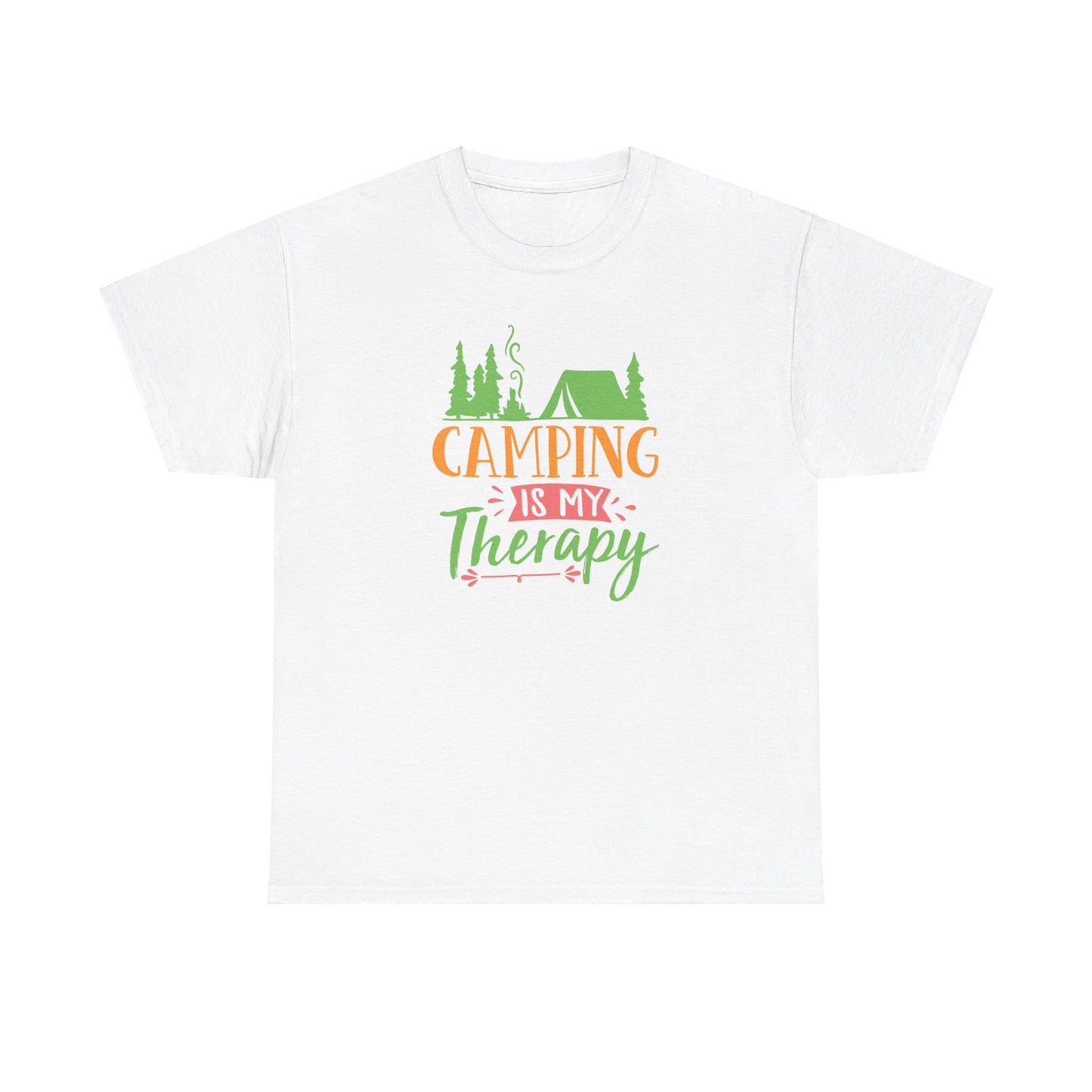 Camping Is My Therapy - T-Shirt