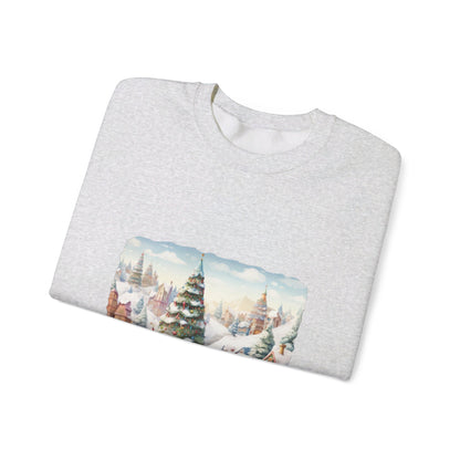 Snowy Christmas Village 16 - Sweatshirt