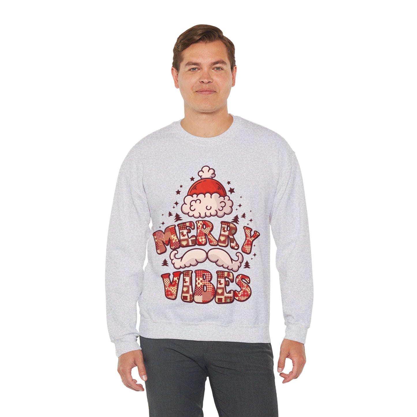 Merry Vibes - Crewneck Sweatshirt