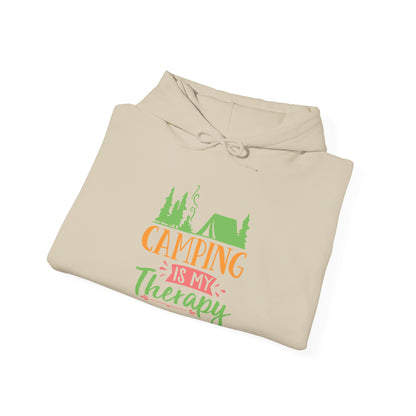 Camping Is My Therapy - Hooded Sweatshirt