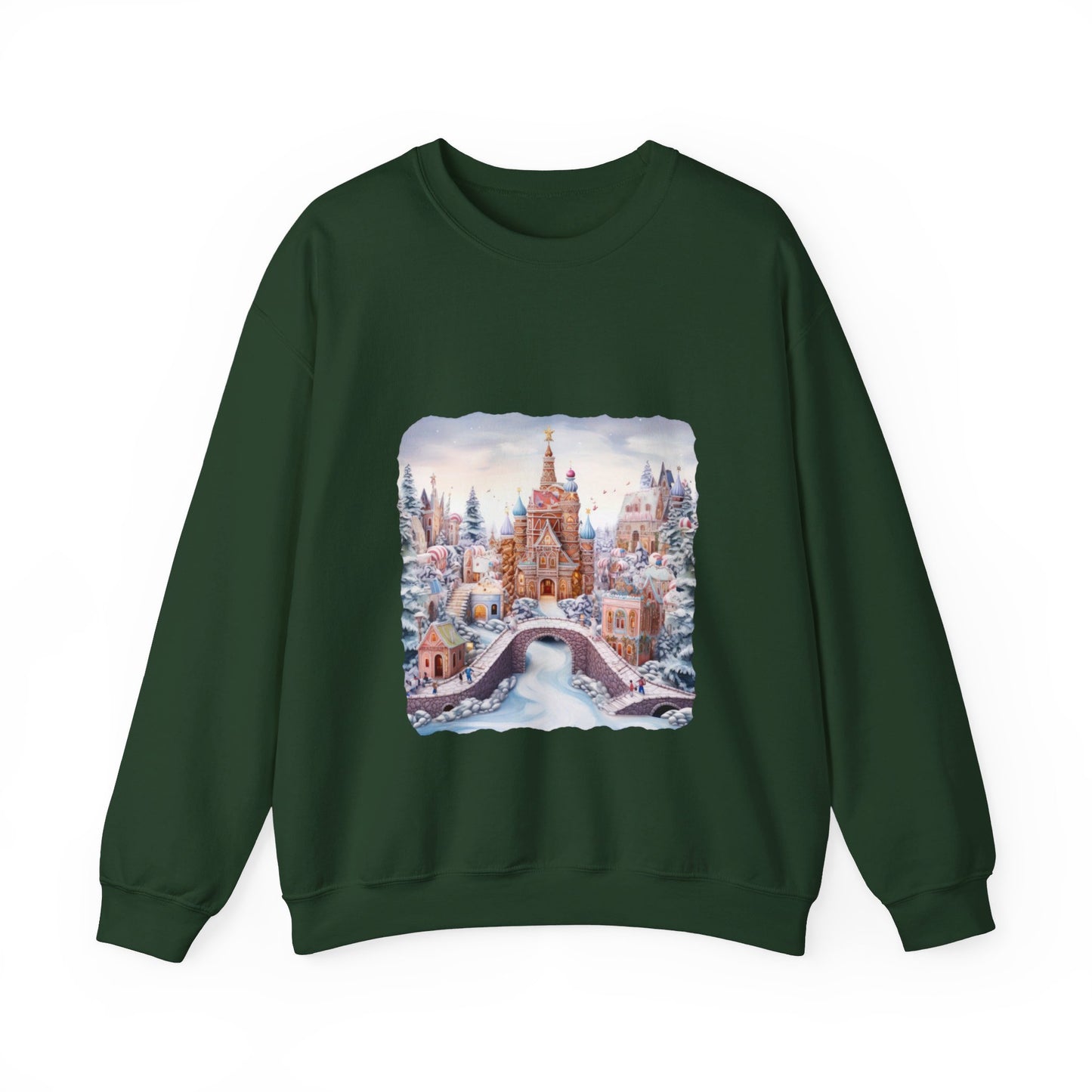 Snowy Christmas Village 10 - Sweatshirt