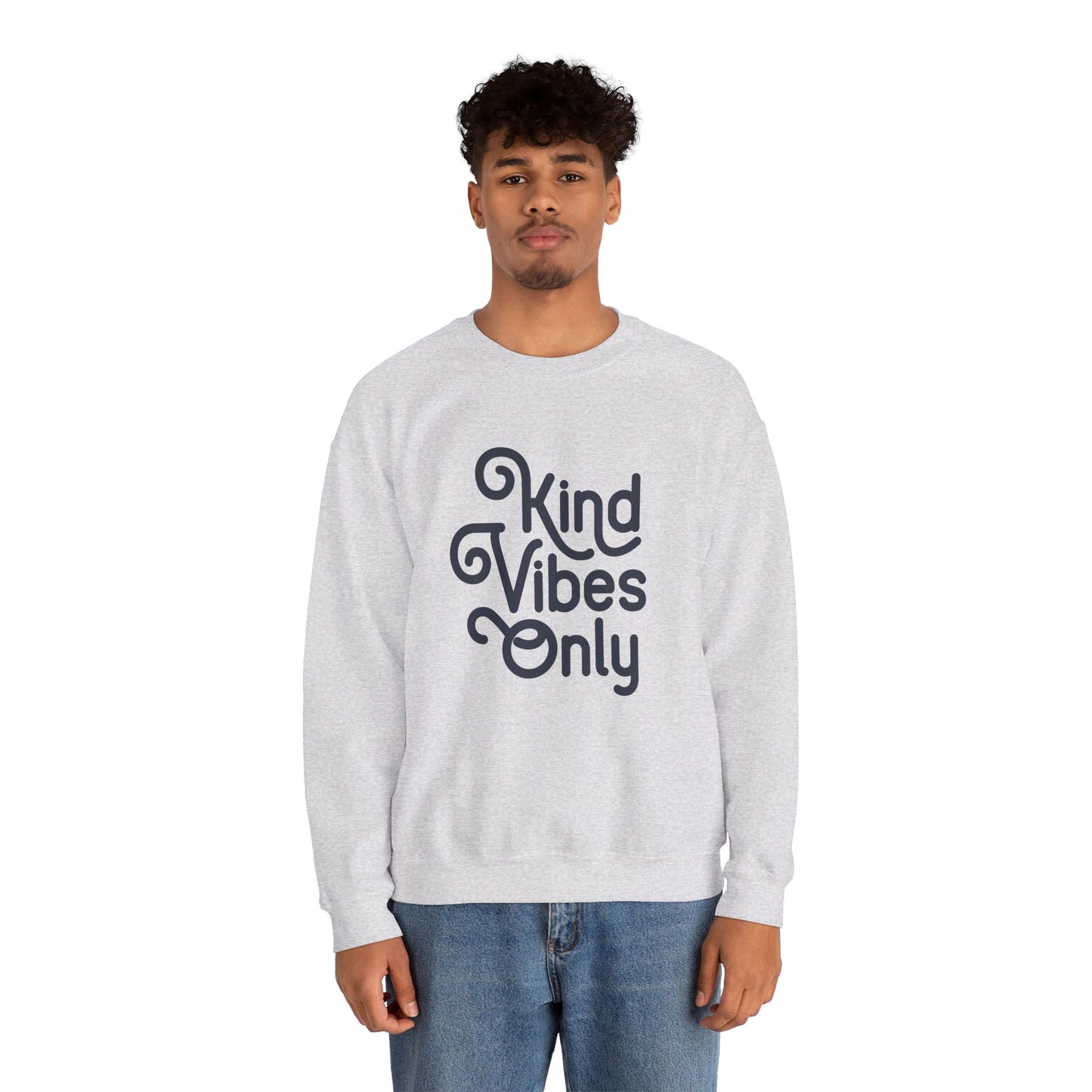 Kind Vibes Only - Crewneck Sweatshirt