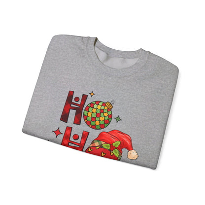 Ho Ho Ho - Christmas Light - Crewneck Sweatshirt