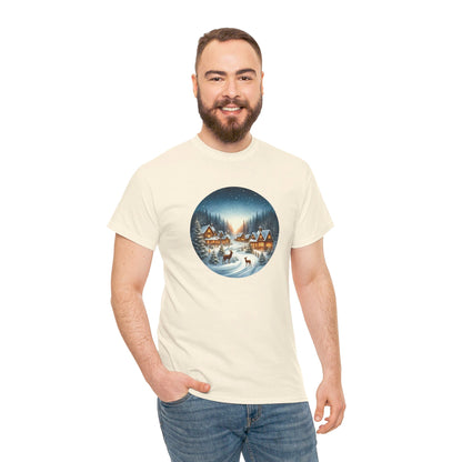 Magical Snowy Night - T-Shirt