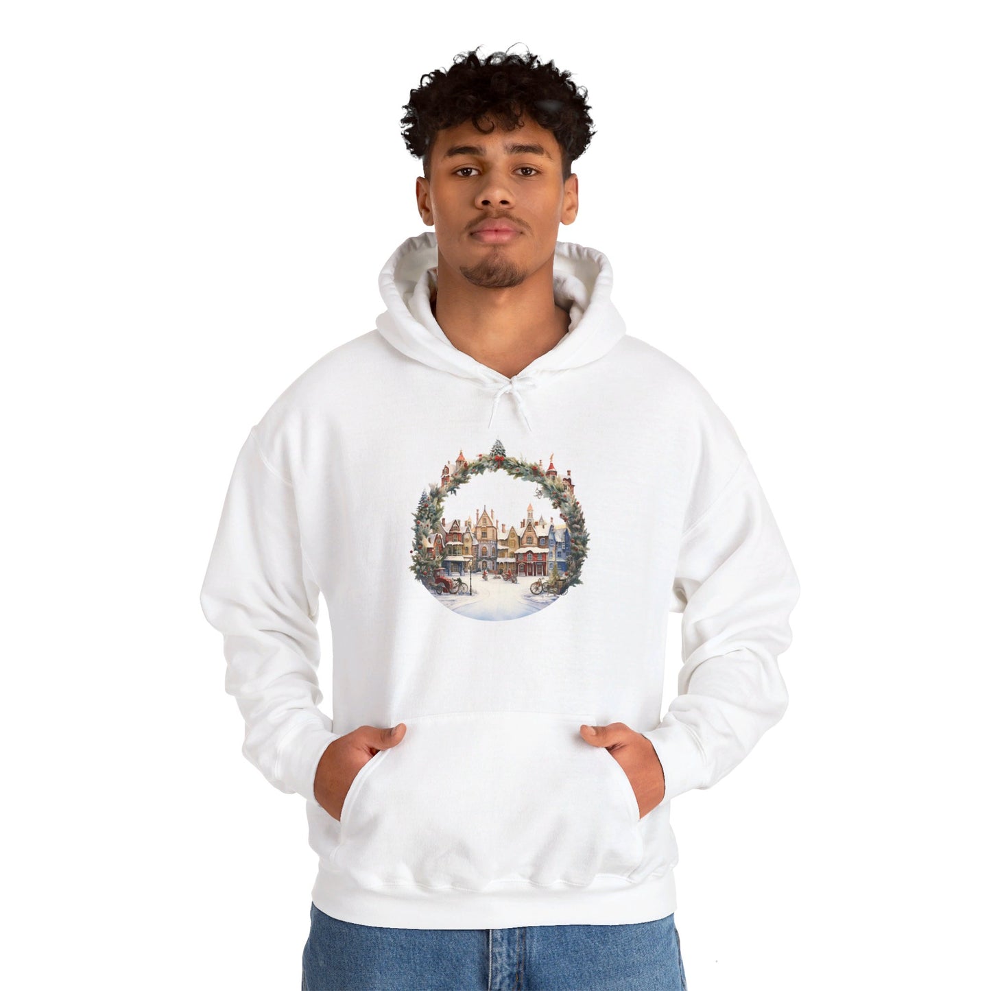 Christmas Scenery - Hooded Sweatshirt