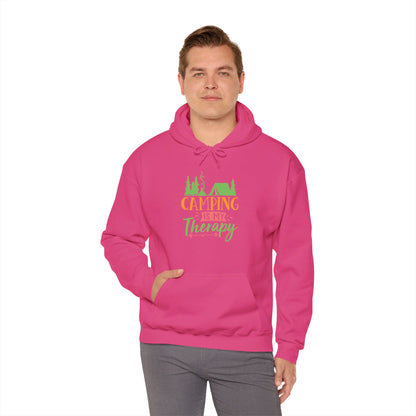 Camping Is My Therapy - Hooded Sweatshirt