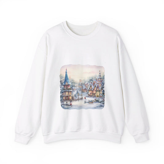 Snowy Christmas Village 2 - Sweatshirt