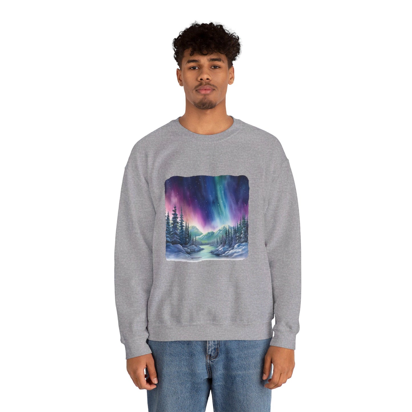 Northern Lights - Crewneck Sweatshirt