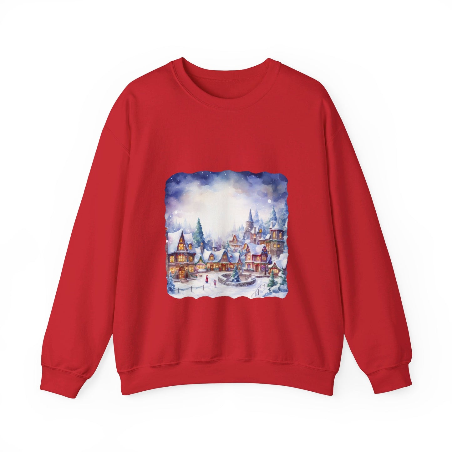 Snowy Christmas Village 5 - Sweatshirt