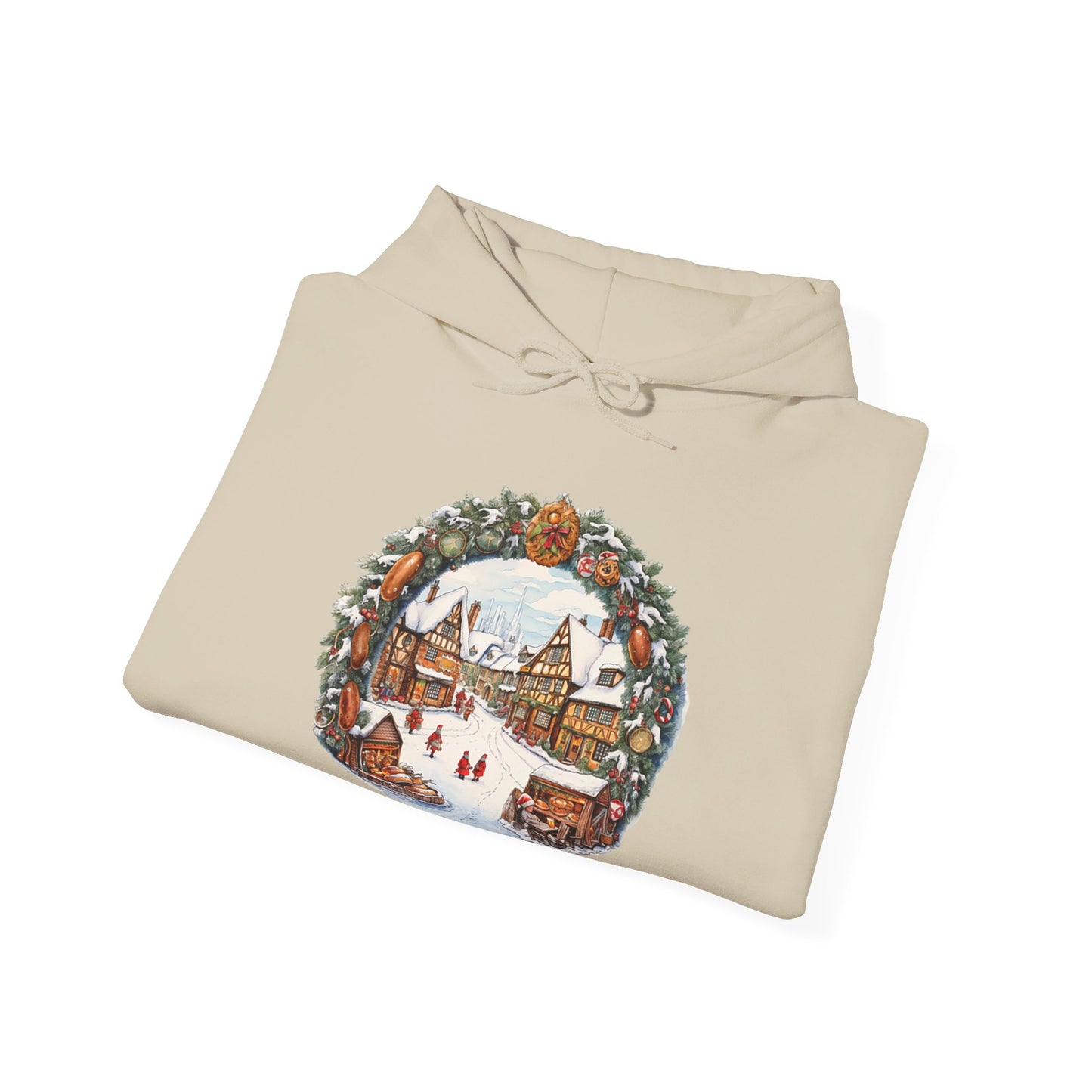 Village Yuletide Joy - Hooded Sweatshirt