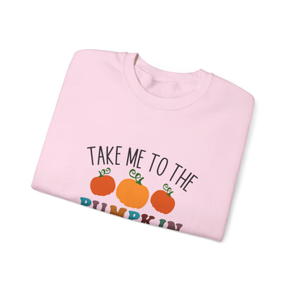 Take Me To The Pumpkin Patch - Crewneck Sweatshirt