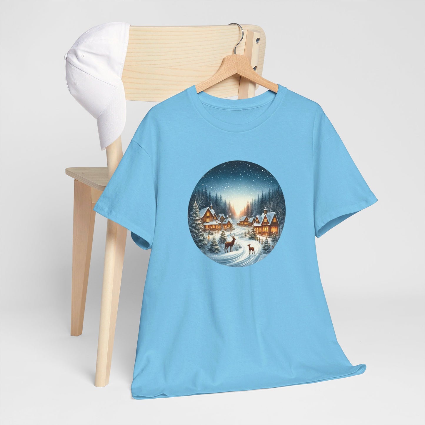 Magical Snowy Night - T-Shirt