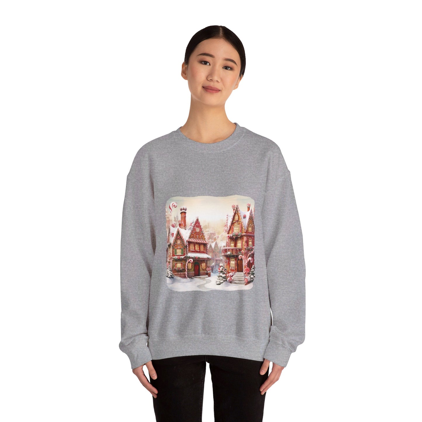 Snowy Christmas Village 11 - Sweatshirt