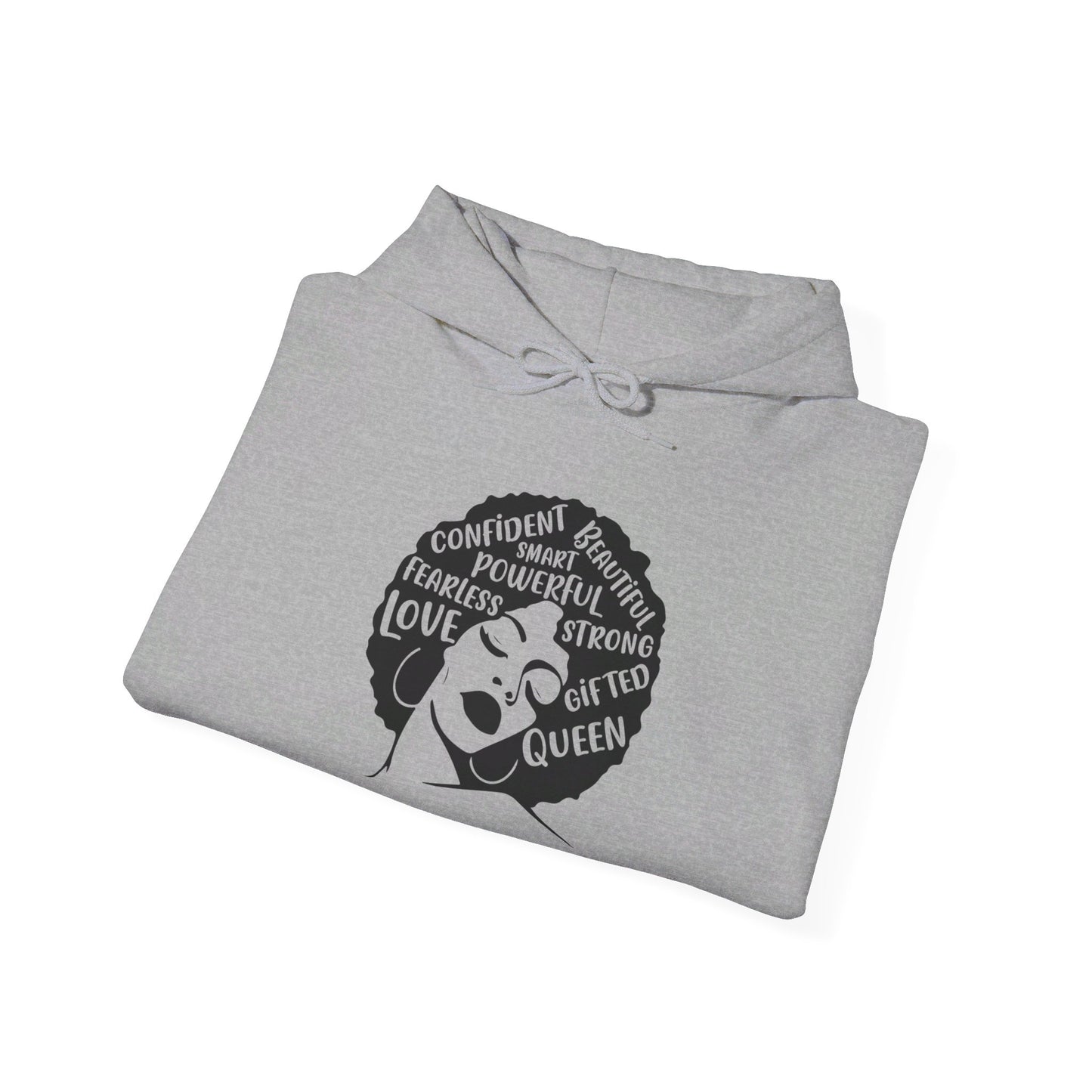 Afro Lady Inspirational - Hooded Sweatshirt