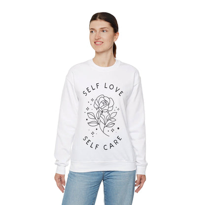 Self Love, Self Care' sweatshirt - Sweatshirt