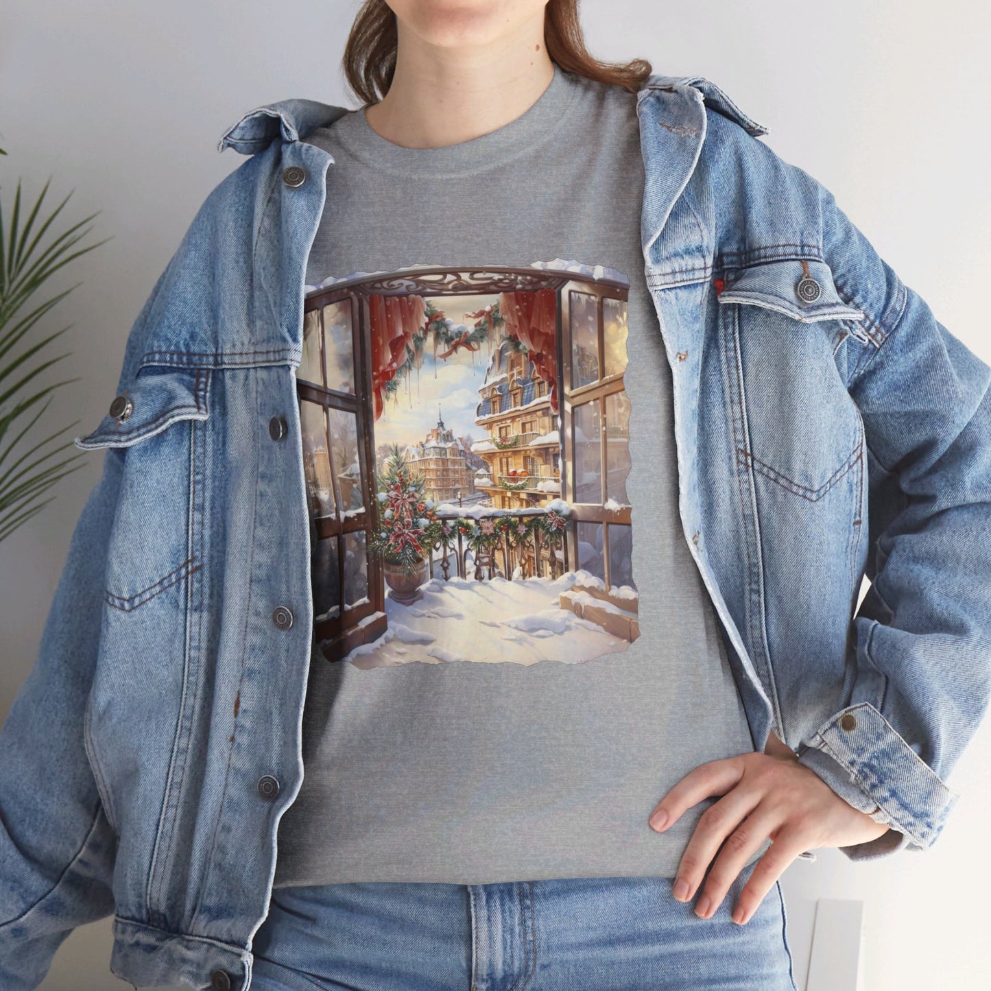 Christmas City To The Window  - T-Shirt