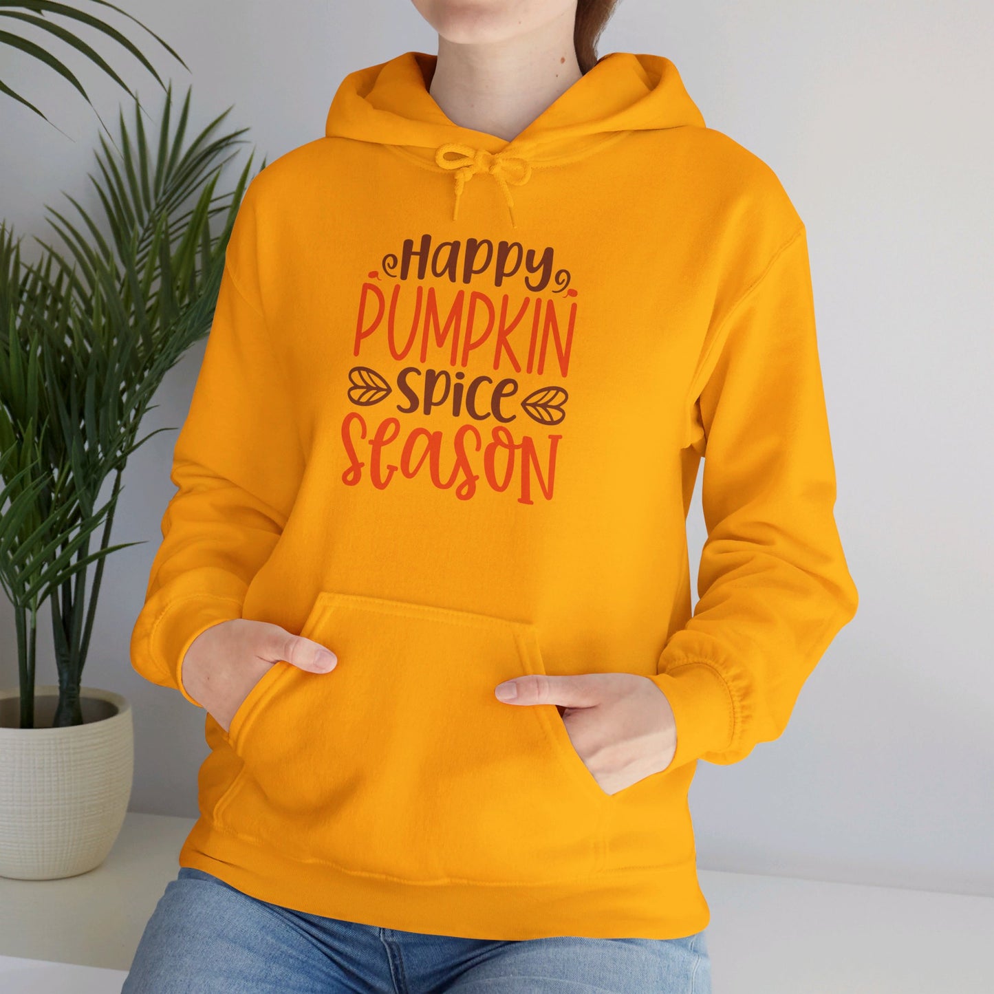 Happy Pumpkin, Spice Season - Hooded Sweatshirt