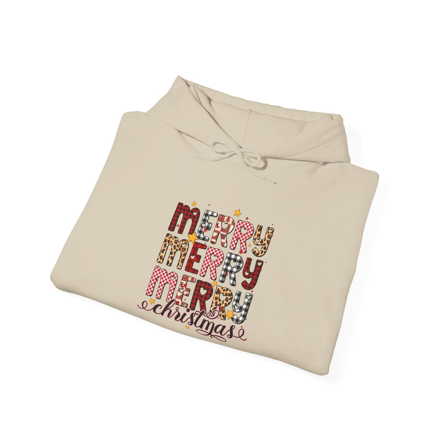 Cute Merry Christmas - Hooded Sweatshirt